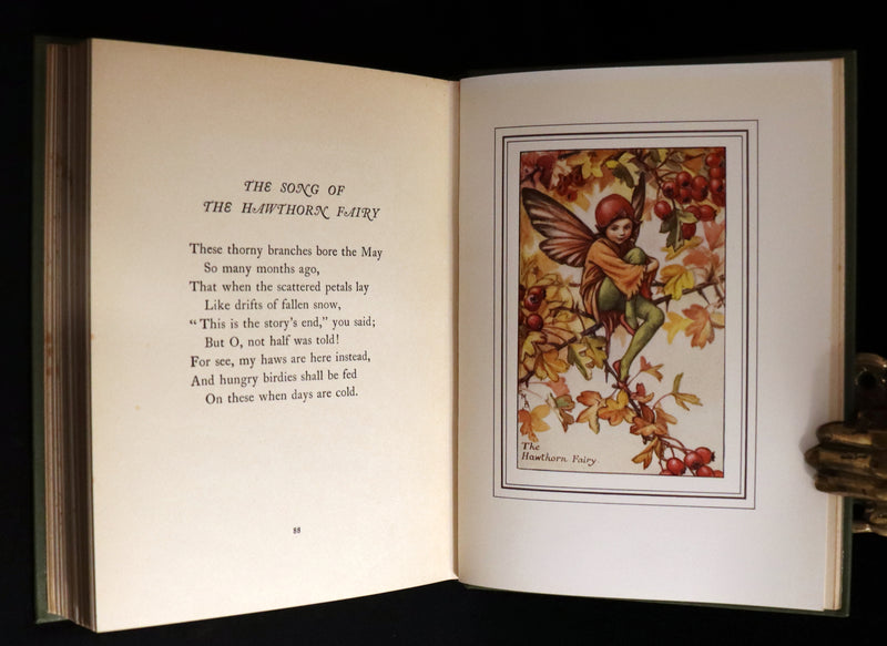 1930 Rare Book - Cicely Mary Barker - THE BOOK OF THE FLOWER FAIRIES.