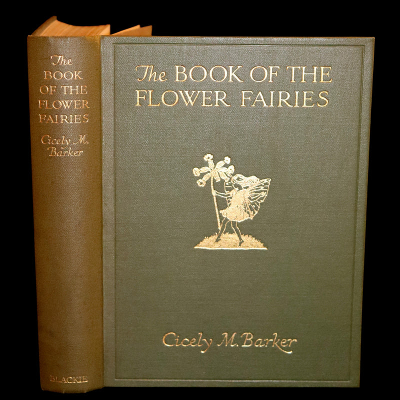 1930 Rare Book - Cicely Mary Barker - THE BOOK OF THE FLOWER FAIRIES.