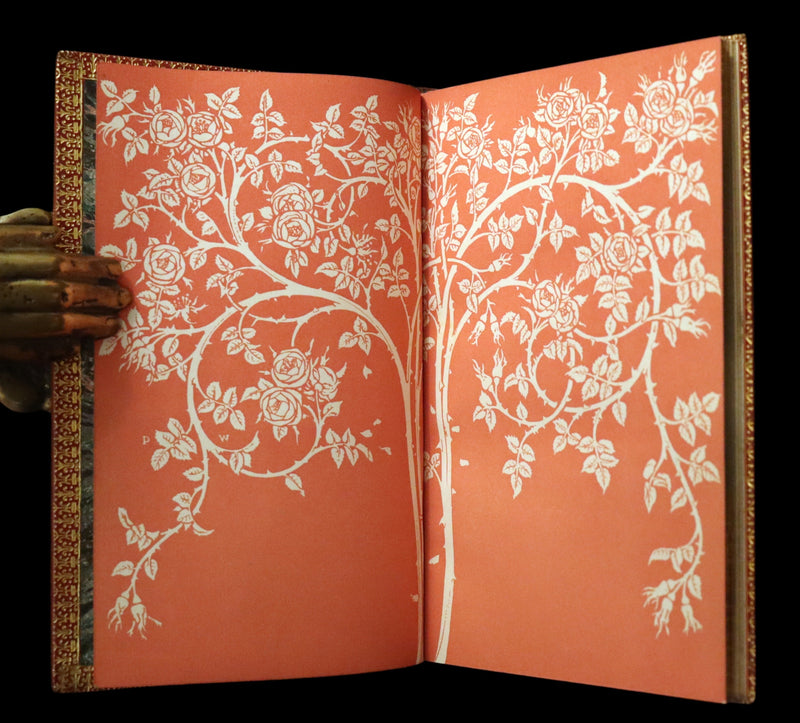 1925 Rare Book in a beautiful Riviere binding - MEDIEVAL HISTORY of Aucassin & Nicolette. Knighthood and Chivalry.