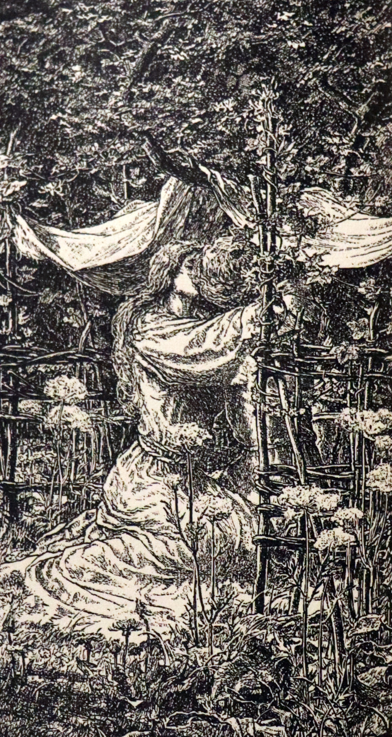 1925 Rare Book in a beautiful Riviere binding - MEDIEVAL HISTORY of Aucassin & Nicolette. Knighthood and Chivalry.