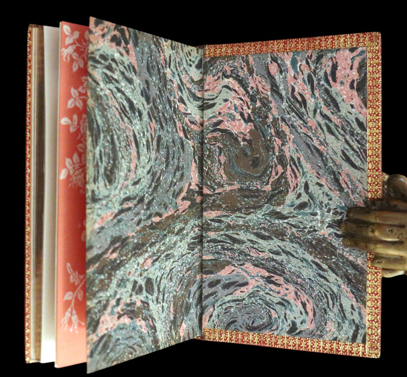 1925 Rare Book in a beautiful Riviere binding - MEDIEVAL HISTORY of Aucassin & Nicolette. Knighthood and Chivalry.