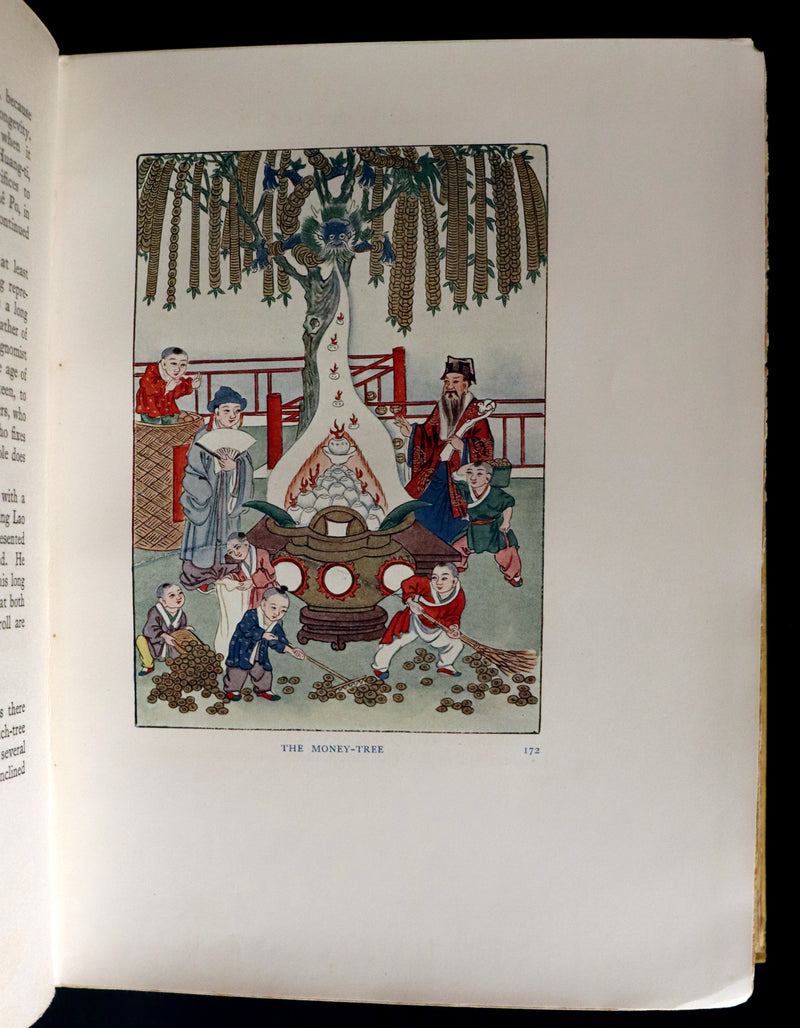 1922 Rare First Edition - Myths & Legends Of CHINA by E. T. C. Werner. Superstitions & Fairy tales illustrated.