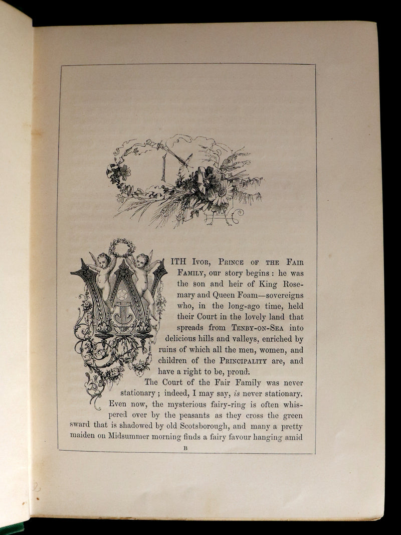 1866 Rare First Edition - The Prince of the Fair Family. A Fairy Tale by Anna Maria Hall.