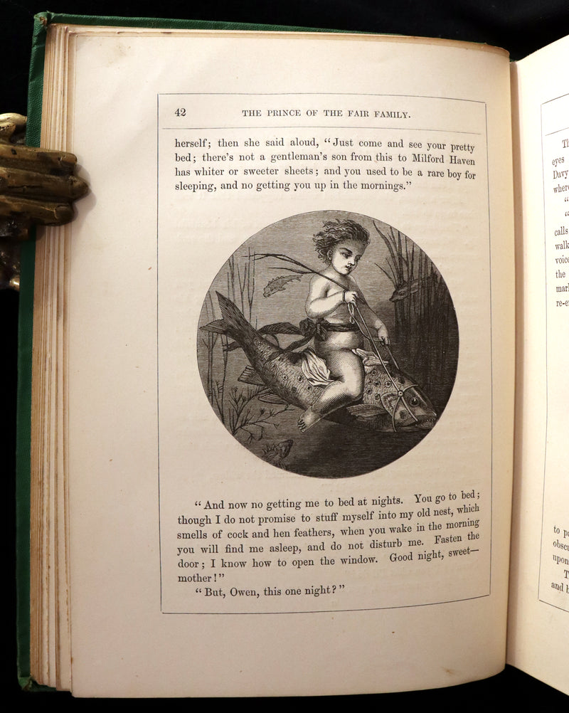 1866 Rare First Edition - The Prince of the Fair Family. A Fairy Tale by Anna Maria Hall.