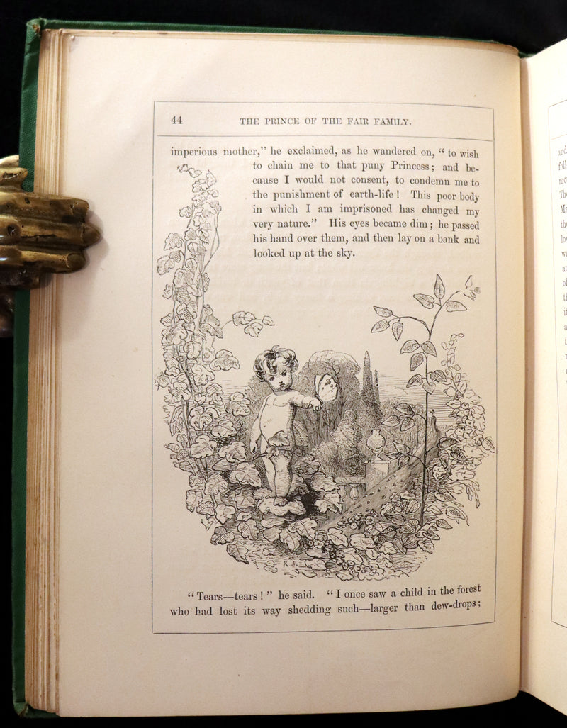 1866 Rare First Edition - The Prince of the Fair Family. A Fairy Tale by Anna Maria Hall.