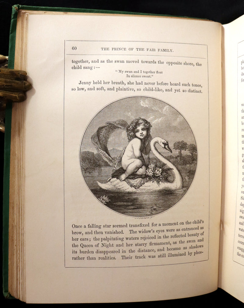 1866 Rare First Edition - The Prince of the Fair Family. A Fairy Tale by Anna Maria Hall.