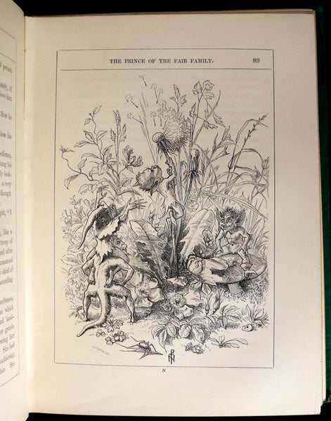 1866 Rare First Edition - The Prince of the Fair Family. A Fairy Tale by Anna Maria Hall.