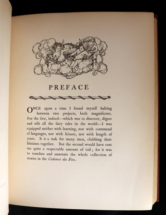 1910 Rare First Edition - EDMUND DULAC'S SLEEPING BEAUTY and Other Fairy Tales. Illustrated.