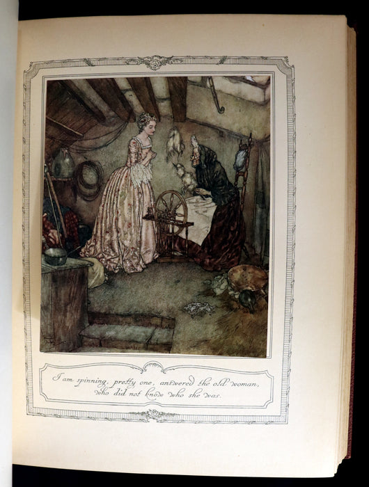 1910 Rare First Edition - EDMUND DULAC'S SLEEPING BEAUTY and Other Fairy Tales. Illustrated.