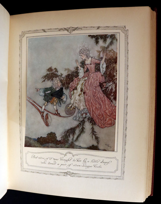 1910 Rare First Edition - EDMUND DULAC'S SLEEPING BEAUTY and Other Fairy Tales. Illustrated.