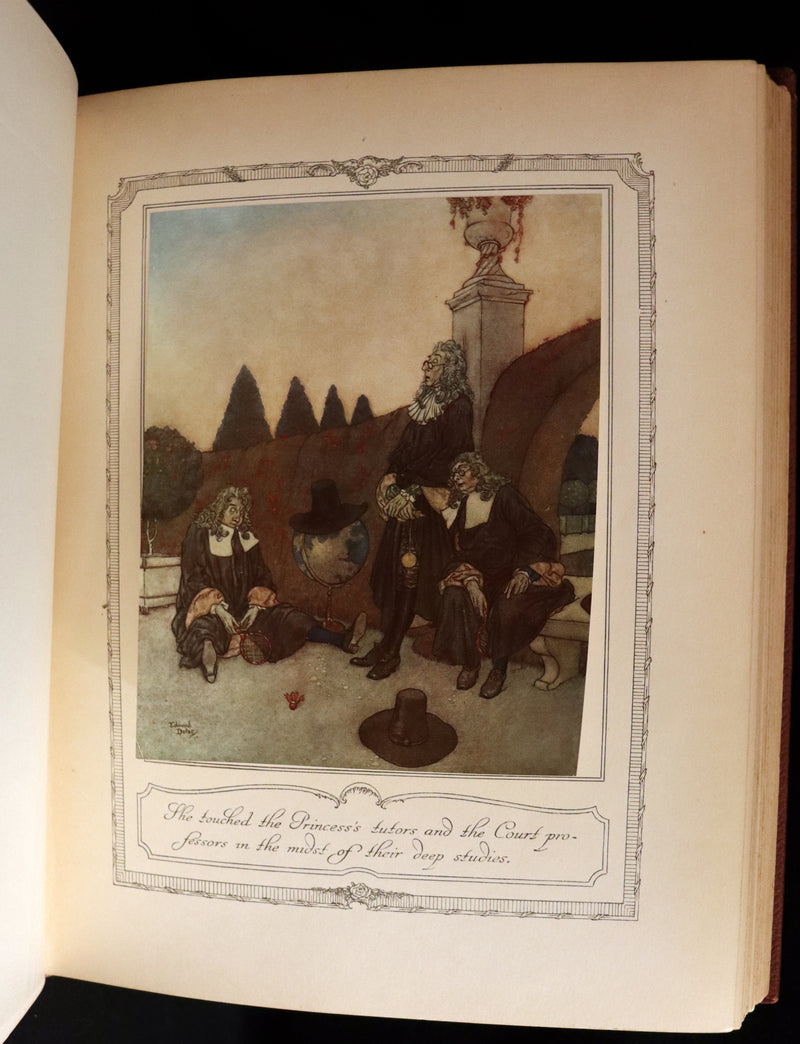 1910 Rare First Edition - EDMUND DULAC'S SLEEPING BEAUTY and Other Fairy Tales. Illustrated.