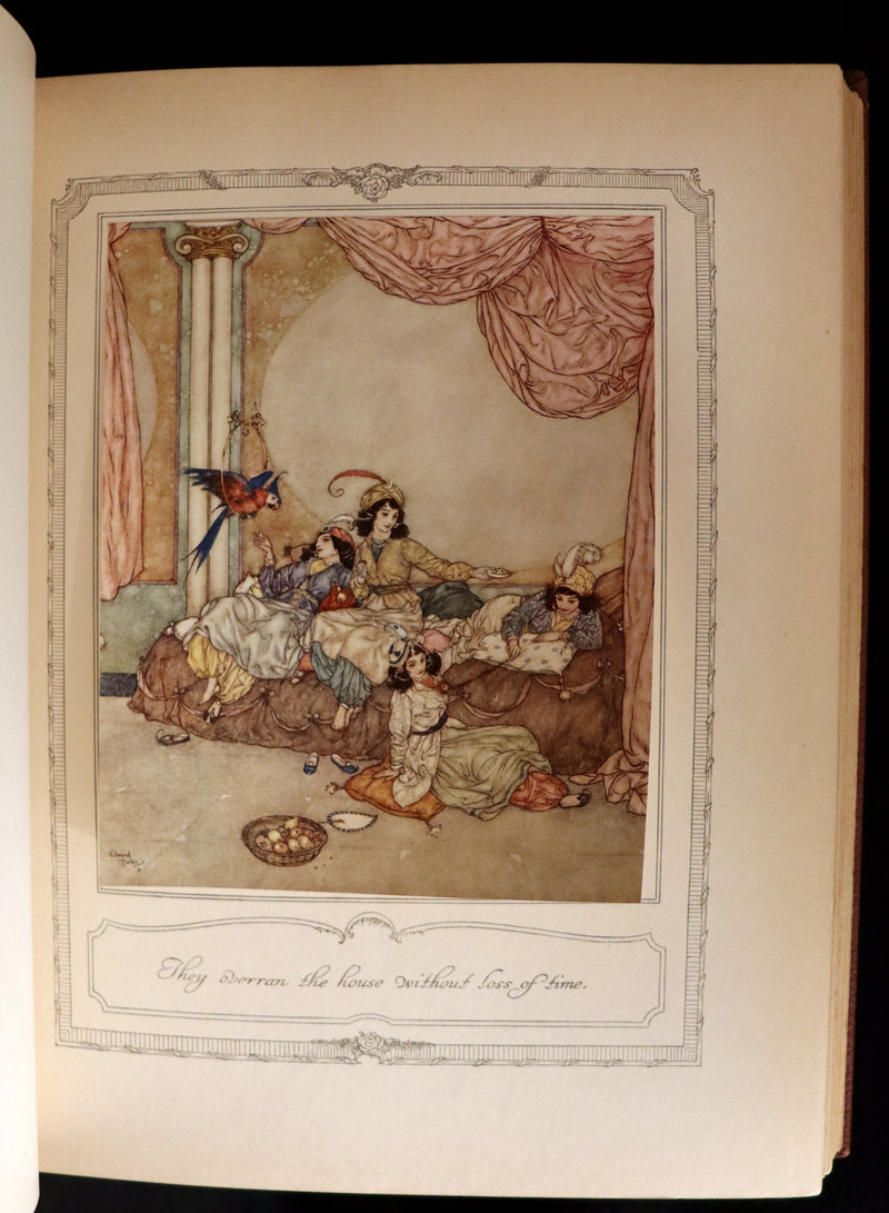 1910 Rare First Edition - EDMUND DULAC'S SLEEPING BEAUTY and Other Fairy Tales. Illustrated.