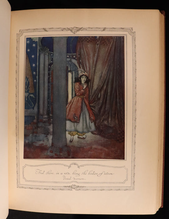 1910 Rare First Edition - EDMUND DULAC'S SLEEPING BEAUTY and Other Fairy Tales. Illustrated.