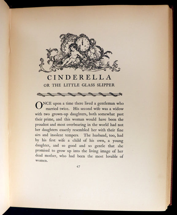 1910 Rare First Edition - EDMUND DULAC'S SLEEPING BEAUTY and Other Fairy Tales. Illustrated.