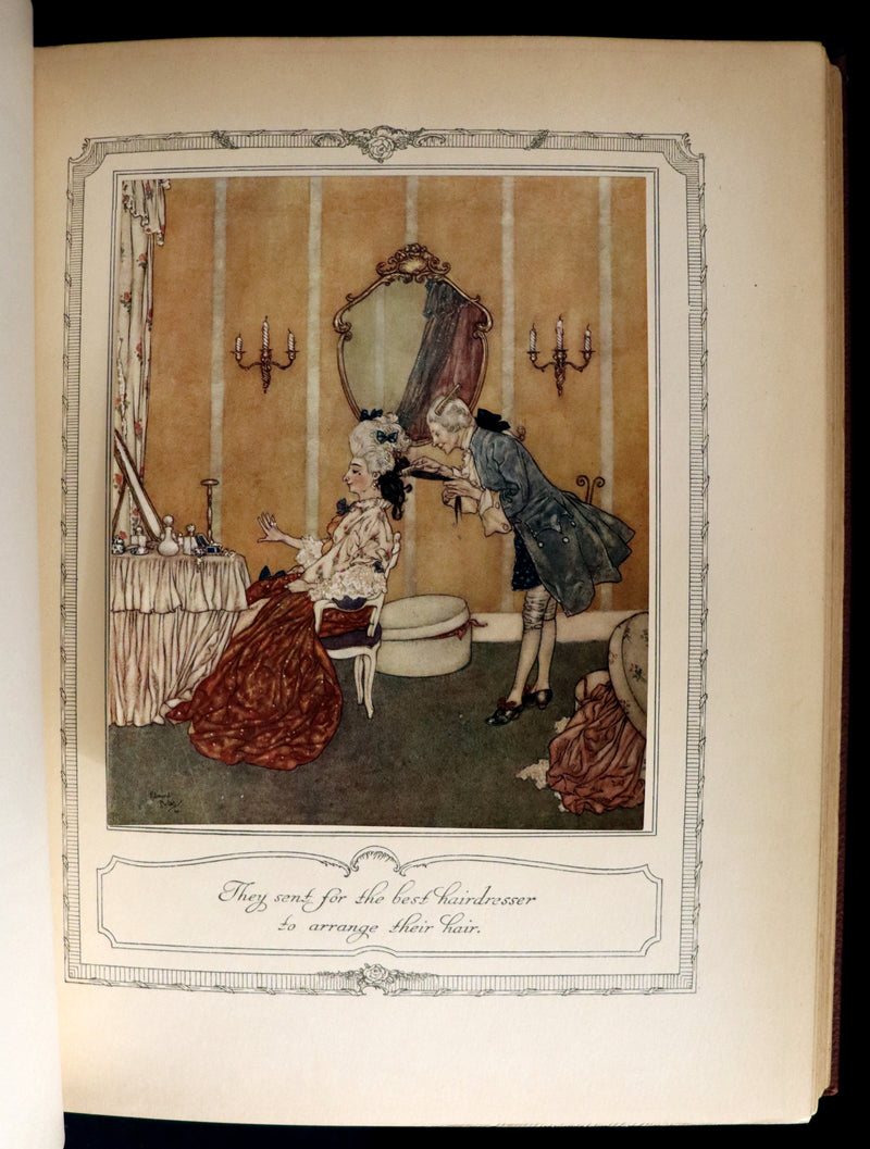 1910 Rare First Edition - EDMUND DULAC'S SLEEPING BEAUTY and Other Fairy Tales. Illustrated.