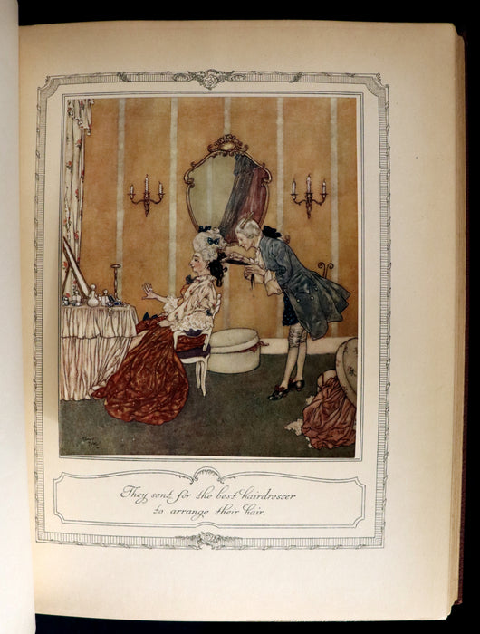 1910 Rare First Edition - EDMUND DULAC'S SLEEPING BEAUTY and Other Fairy Tales. Illustrated.