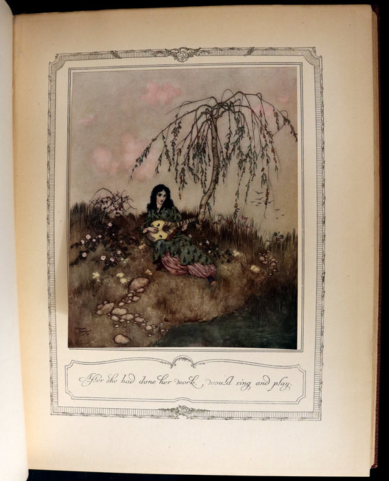 1910 Rare First Edition - EDMUND DULAC'S SLEEPING BEAUTY and Other Fairy Tales. Illustrated.