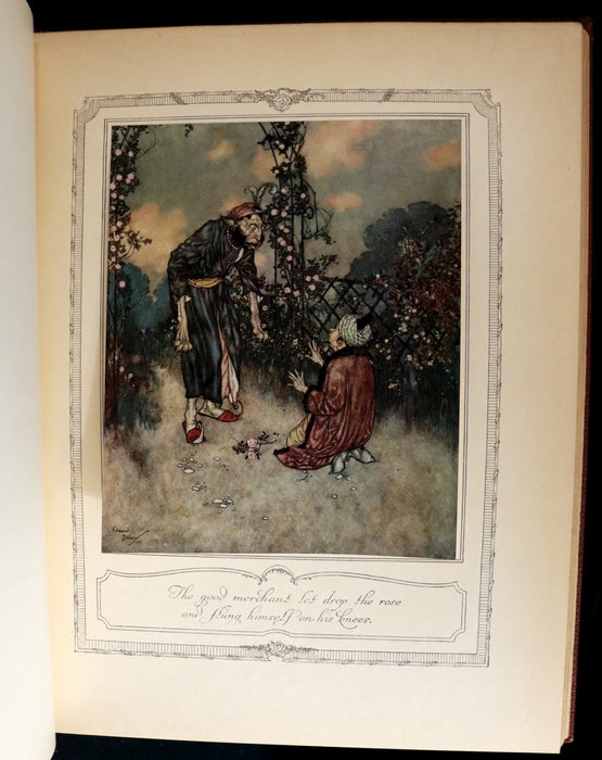 1910 Rare First Edition - EDMUND DULAC'S SLEEPING BEAUTY and Other Fairy Tales. Illustrated.