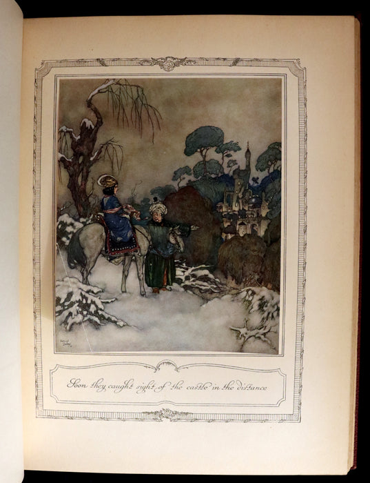 1910 Rare First Edition - EDMUND DULAC'S SLEEPING BEAUTY and Other Fairy Tales. Illustrated.