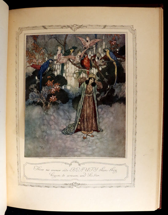 1910 Rare First Edition - EDMUND DULAC'S SLEEPING BEAUTY and Other Fairy Tales. Illustrated.