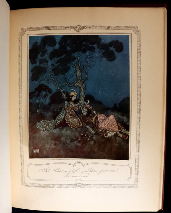 1910 Rare First Edition - EDMUND DULAC'S SLEEPING BEAUTY and Other Fairy Tales. Illustrated.