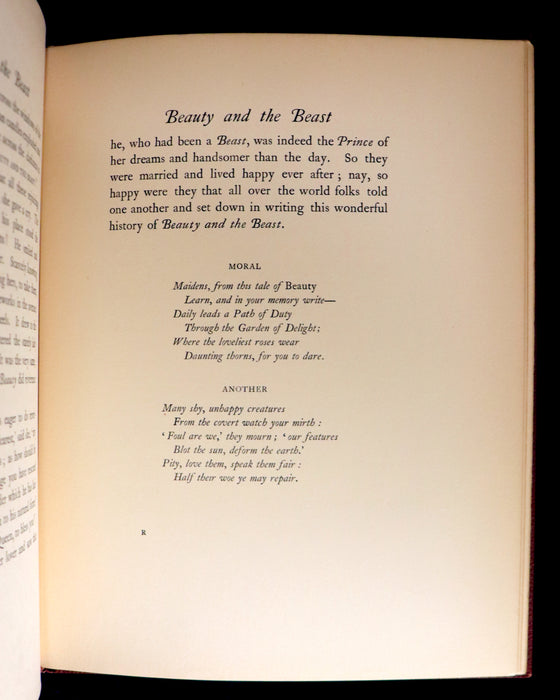 1910 Rare First Edition - EDMUND DULAC'S SLEEPING BEAUTY and Other Fairy Tales. Illustrated.