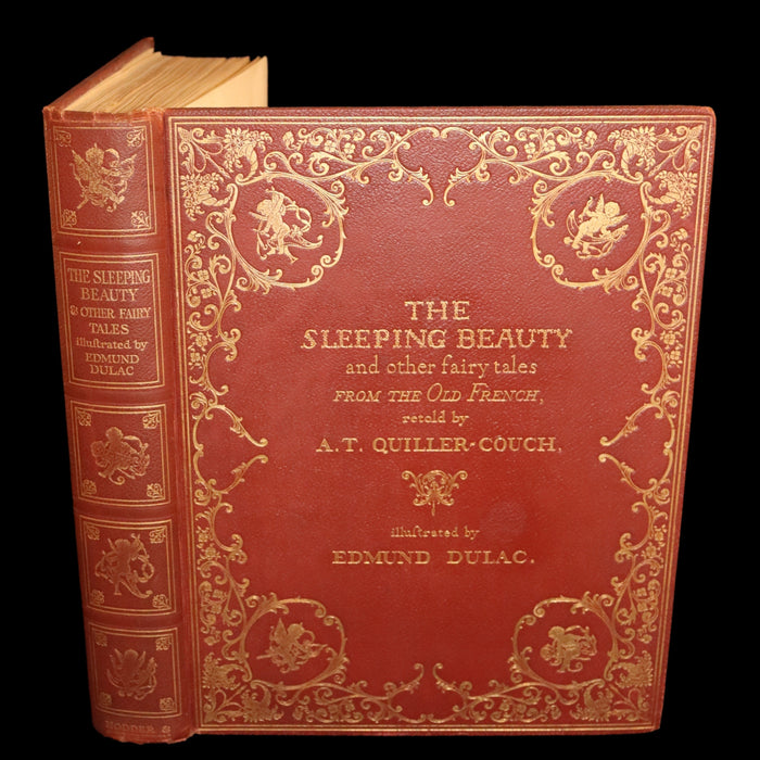 1910 Rare First Edition - EDMUND DULAC'S SLEEPING BEAUTY and Other Fairy Tales. Illustrated.