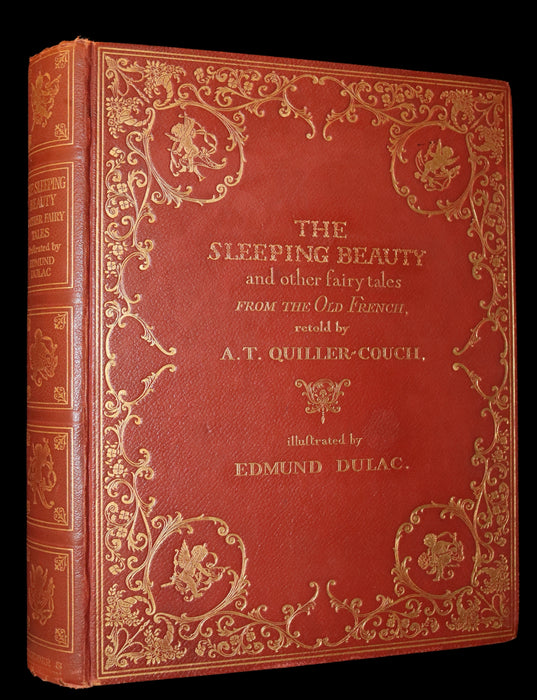 1910 Rare First Edition - EDMUND DULAC'S SLEEPING BEAUTY and Other Fairy Tales. Illustrated.