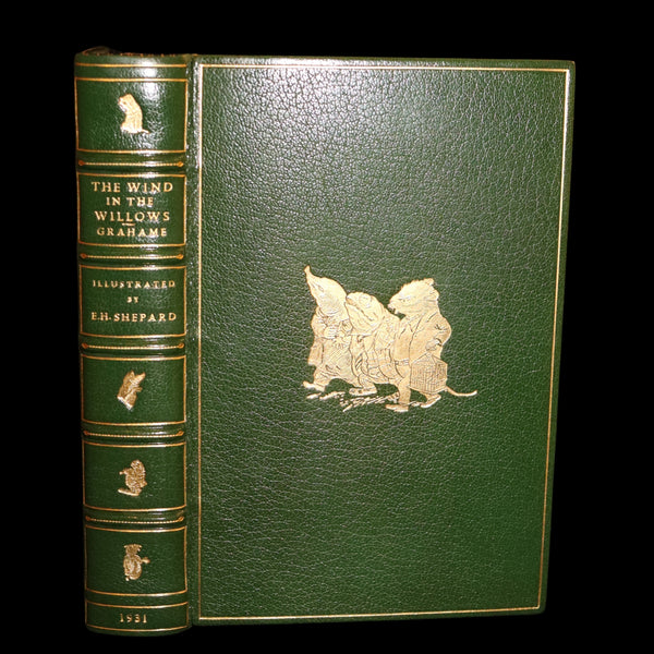 1931 First Edition Illustrated by Shepard & bound by Bayntun - THE WIND IN THE WILLOWS.