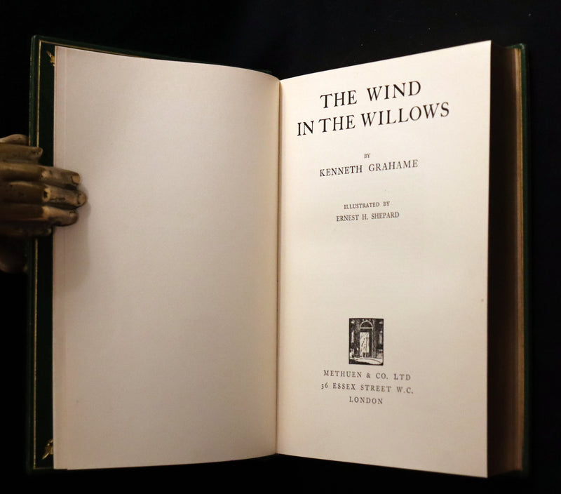 1931 First Edition Illustrated by Shepard & bound by Bayntun - THE WIND IN THE WILLOWS.