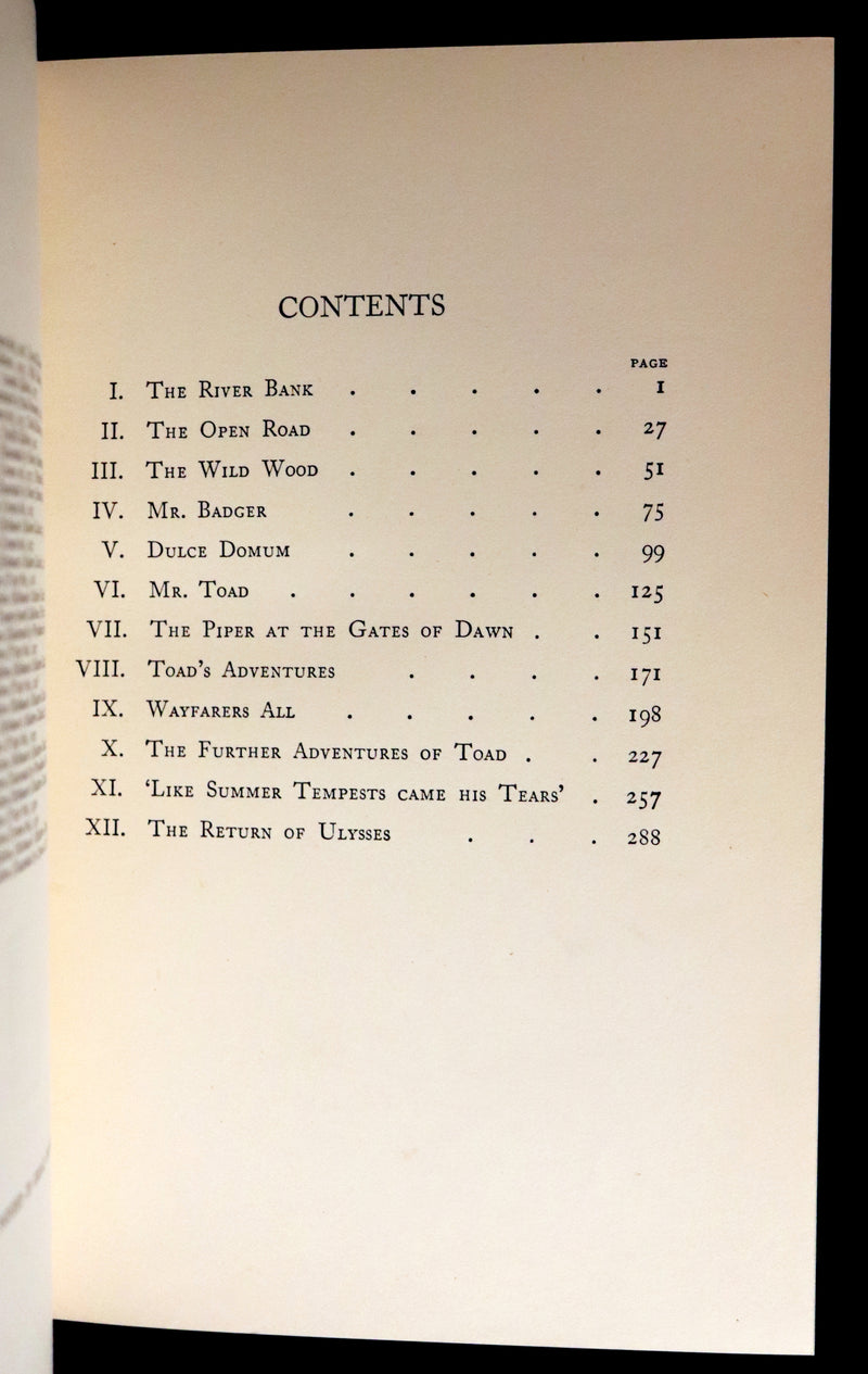 1931 First Edition Illustrated by Shepard & bound by Bayntun - THE WIND IN THE WILLOWS.