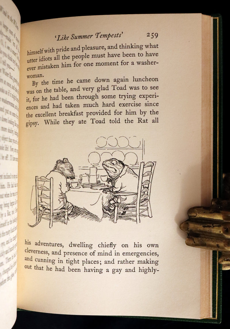 1931 First Edition Illustrated by Shepard & bound by Bayntun - THE WIND IN THE WILLOWS.