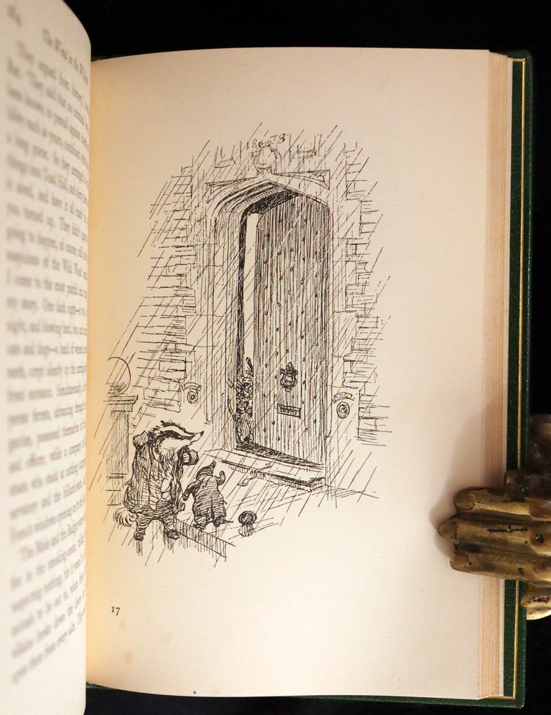 1931 First Edition Illustrated by Shepard & bound by Bayntun - THE WIND IN THE WILLOWS.