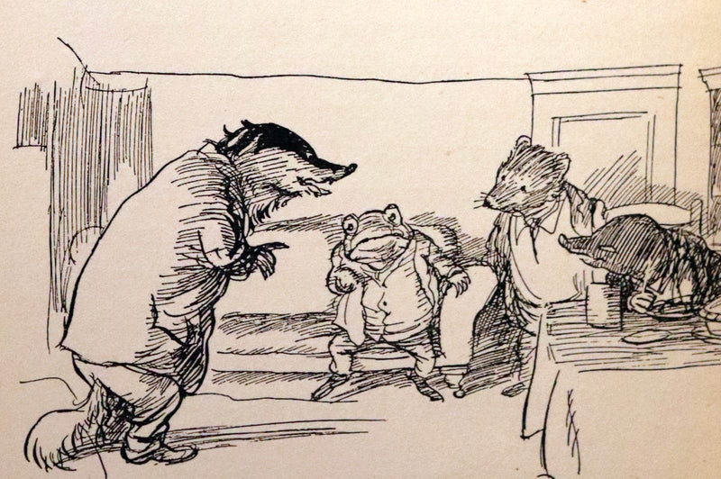 1931 First Edition Illustrated by Shepard & bound by Bayntun - THE WIND IN THE WILLOWS.