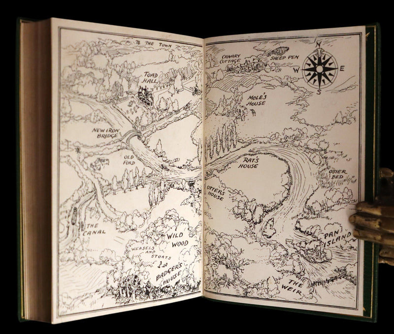 1931 First Edition Illustrated by Shepard & bound by Bayntun - THE WIND IN THE WILLOWS.