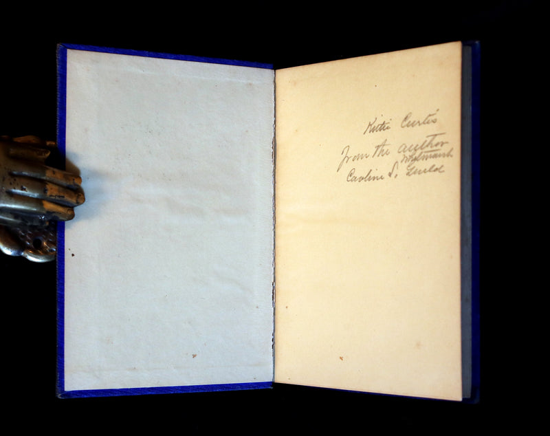 1856 Scarce Victorian Book ~ VIOLET: A FAIRY Story signed by author Caroline S. Guild. 1stED.