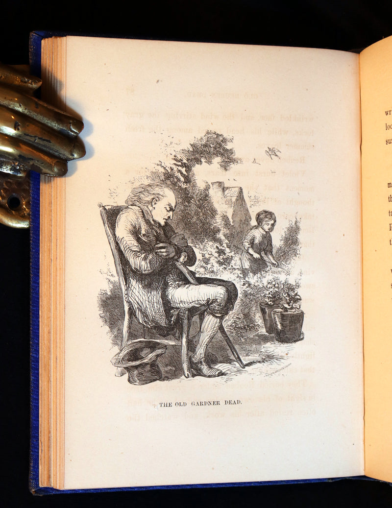 1856 Scarce Victorian Book ~ VIOLET: A FAIRY Story signed by author Caroline S. Guild. 1stED.