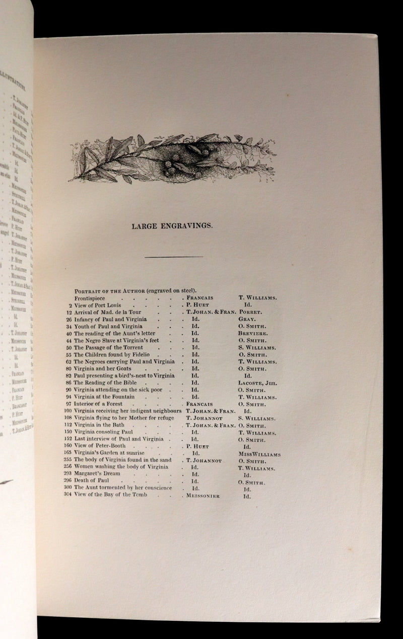 1839 1stED in a Bayntun Binding - PAUL and VIRGINIA on the Island of Mauritius by Bernardin De St Pierre.