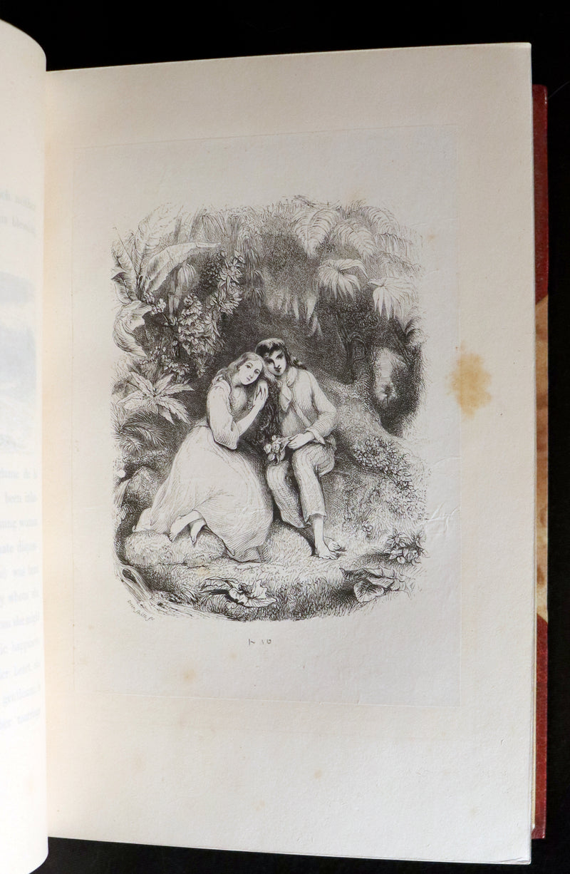 1839 1stED in a Bayntun Binding - PAUL and VIRGINIA on the Island of Mauritius by Bernardin De St Pierre.