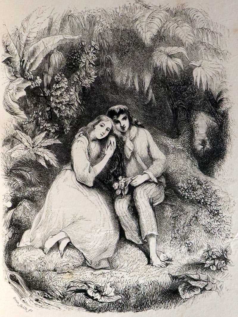 1839 1stED in a Bayntun Binding - PAUL and VIRGINIA on the Island of Mauritius by Bernardin De St Pierre.