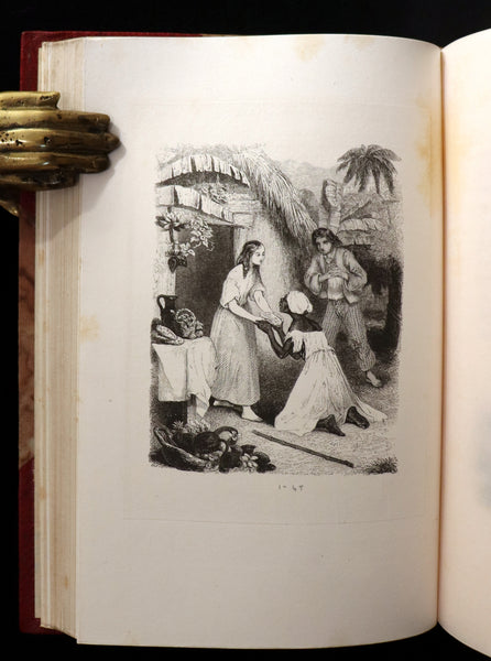 1839 1stED in a Bayntun Binding - PAUL and VIRGINIA on the Island of Mauritius by Bernardin De St Pierre.
