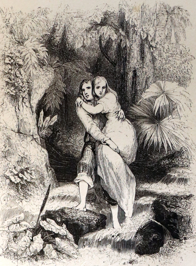1839 1stED in a Bayntun Binding - PAUL and VIRGINIA on the Island of Mauritius by Bernardin De St Pierre.