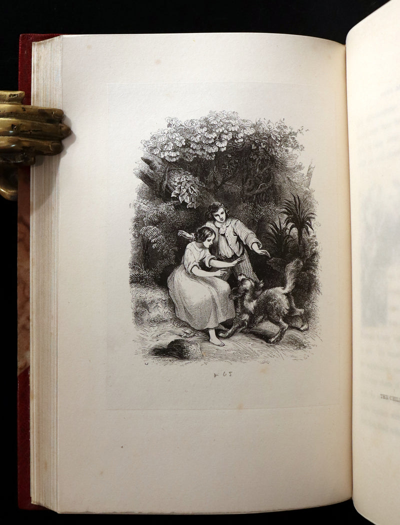 1839 1stED in a Bayntun Binding - PAUL and VIRGINIA on the Island of Mauritius by Bernardin De St Pierre.