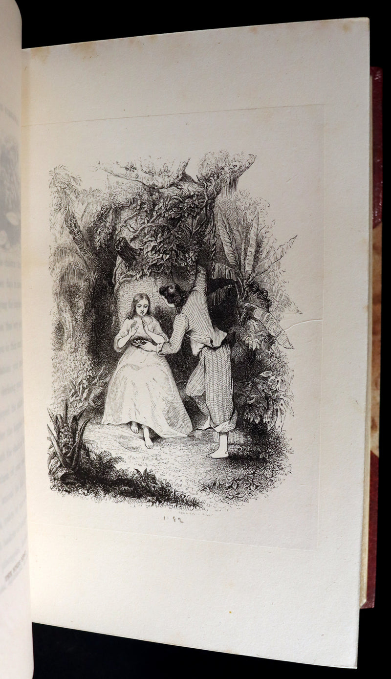 1839 1stED in a Bayntun Binding - PAUL and VIRGINIA on the Island of Mauritius by Bernardin De St Pierre.