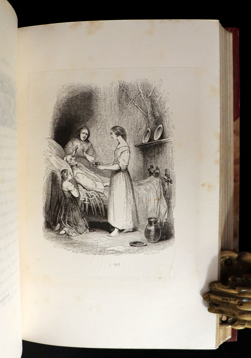 1839 1stED in a Bayntun Binding - PAUL and VIRGINIA on the Island of Mauritius by Bernardin De St Pierre.