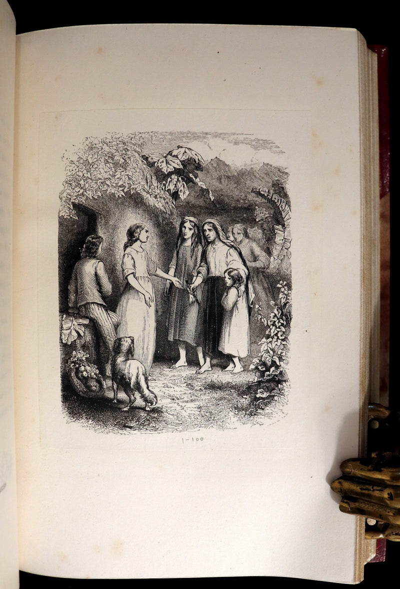 1839 1stED in a Bayntun Binding - PAUL and VIRGINIA on the Island of Mauritius by Bernardin De St Pierre.