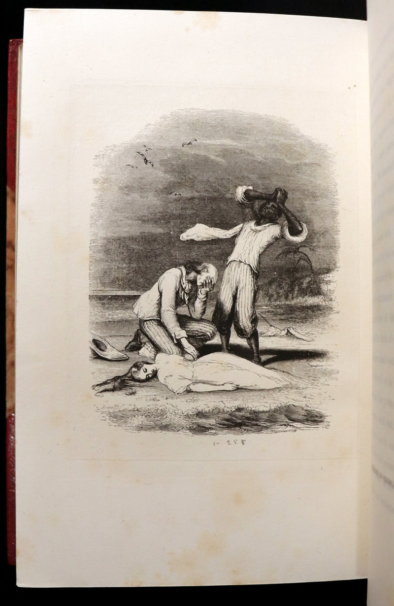 1839 1stED in a Bayntun Binding - PAUL and VIRGINIA on the Island of Mauritius by Bernardin De St Pierre.