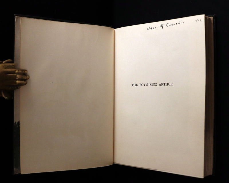 1926 Rare Book - The Boy's King Arthur and His Knights of the Round Table illustrated by N. C. Wyeth.