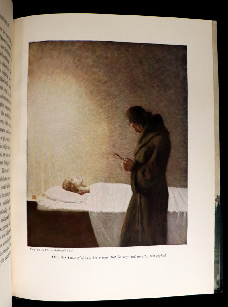 1926 Rare Book - The Boy's King Arthur and His Knights of the Round Table illustrated by N. C. Wyeth.