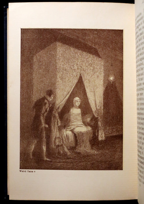 1895 Rare Book - Weird Tales by Edgar Allan POE Illustrated (Black Cat, Pit & Pendulum, Tell-Tale Heart, Gold Bug, ...).